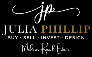 Julia Phillip - Modern Real Estate Logo